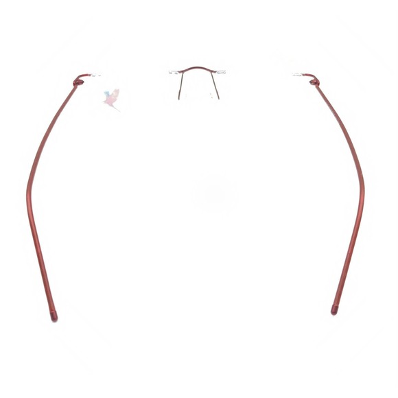 Maui Jim NEW MJO 2006-35M Red Rimless Eyeglasses Frames 49-16 140 Japan Designer - Picture 5 of 12